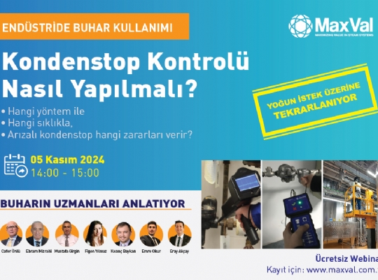 Kondenstop Kontrolü Nasıl Yapılmalı? Tekrar (61. Webinar)