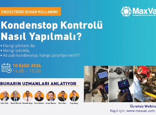 Kondenstop Kontrolü Nasıl Yapılmalı? (55. Webinar)